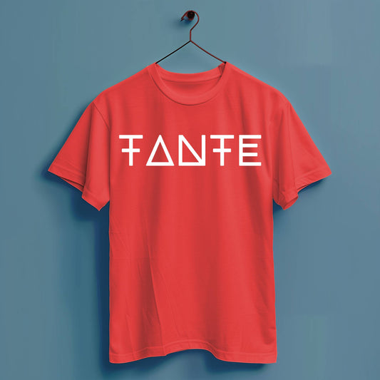 Tante Abstrakt - Hochwertiges T-Shirt 100% Baumwolle