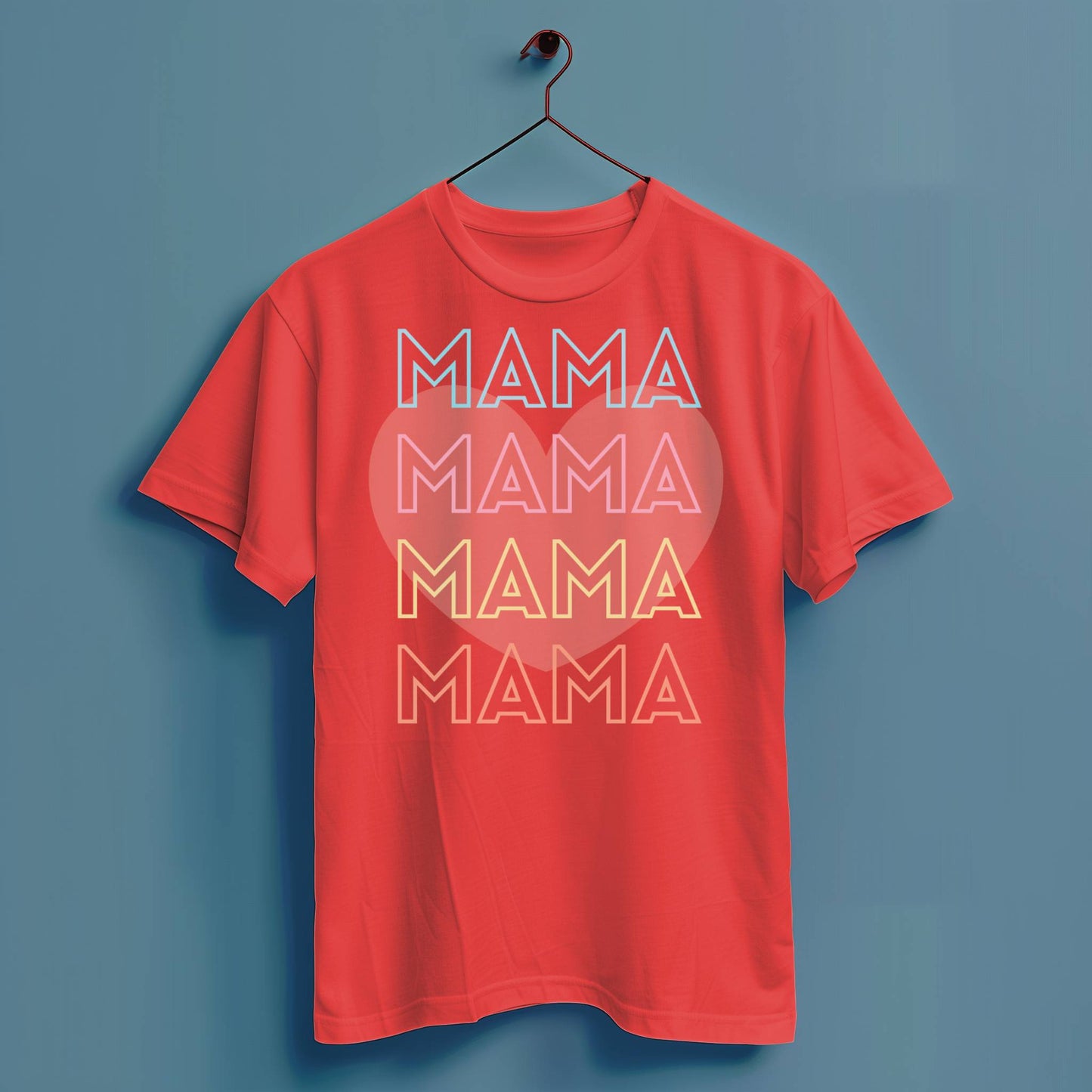 Mama - Hochwertiges T-Shirt 100% Baumwolle