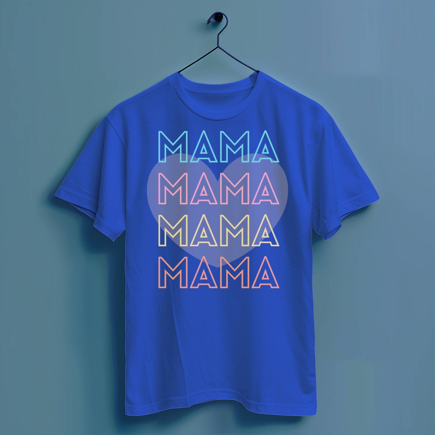 Mama - Hochwertiges T-Shirt 100% Baumwolle