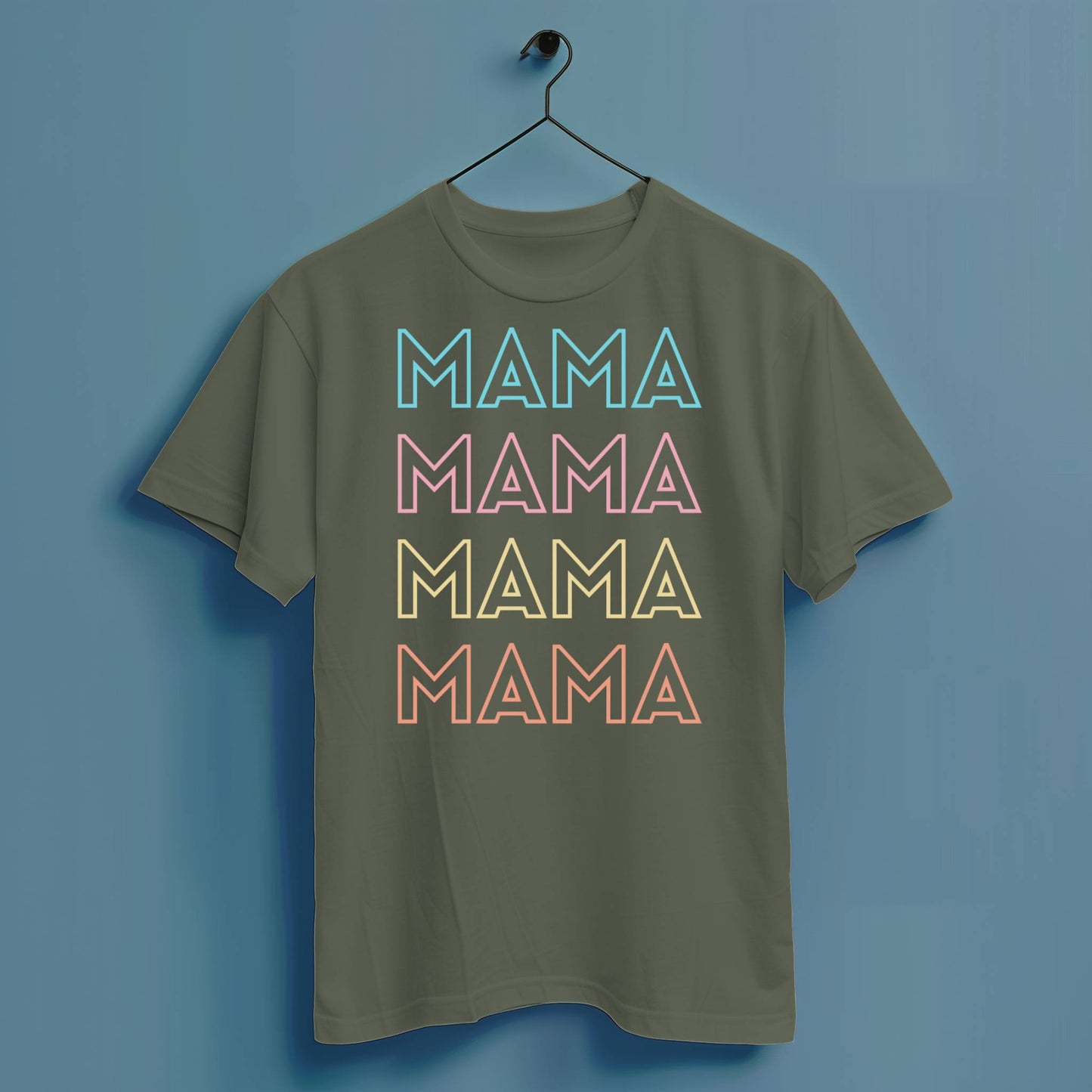 Mama - Hochwertiges T-Shirt 100% Baumwolle