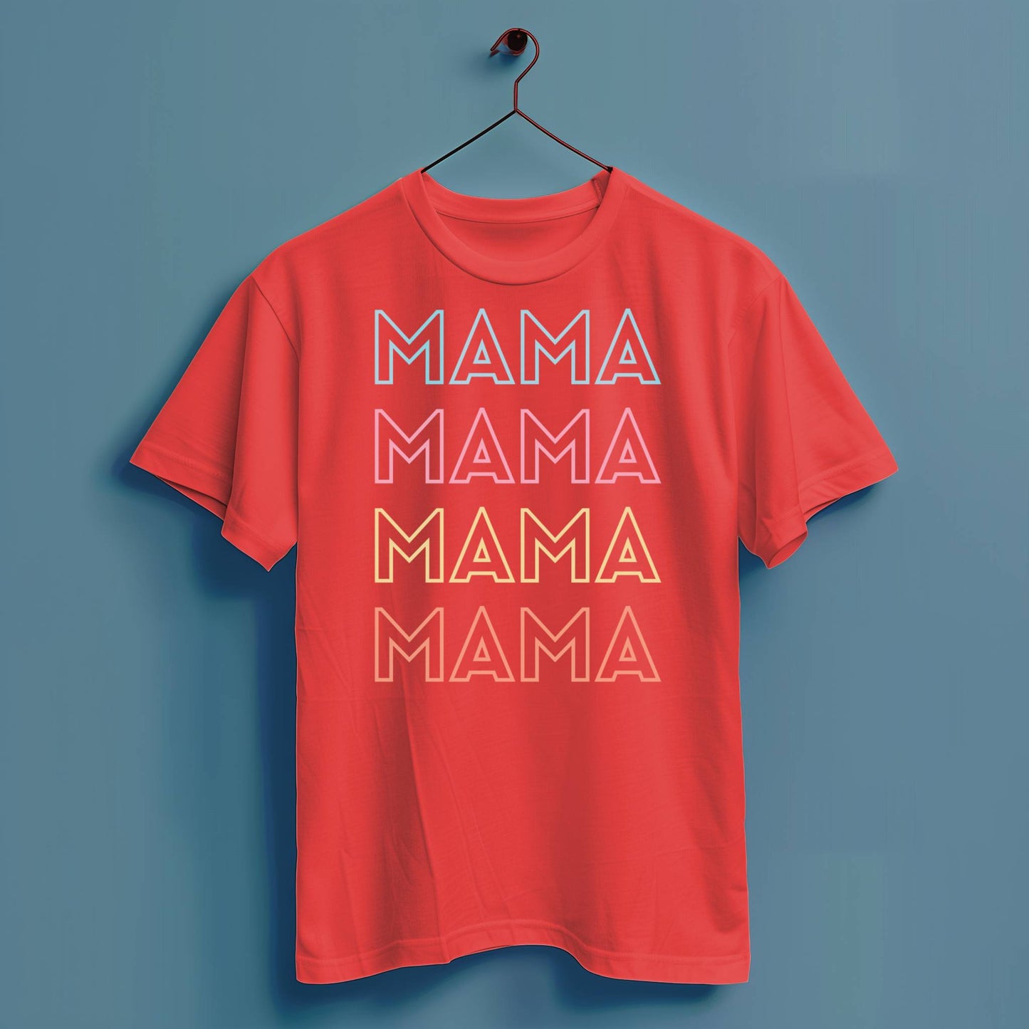 Mama - Hochwertiges T-Shirt 100% Baumwolle