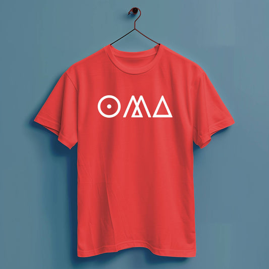 Oma Abstrakt - Hochwertiges T-Shirt 100% Baumwolle