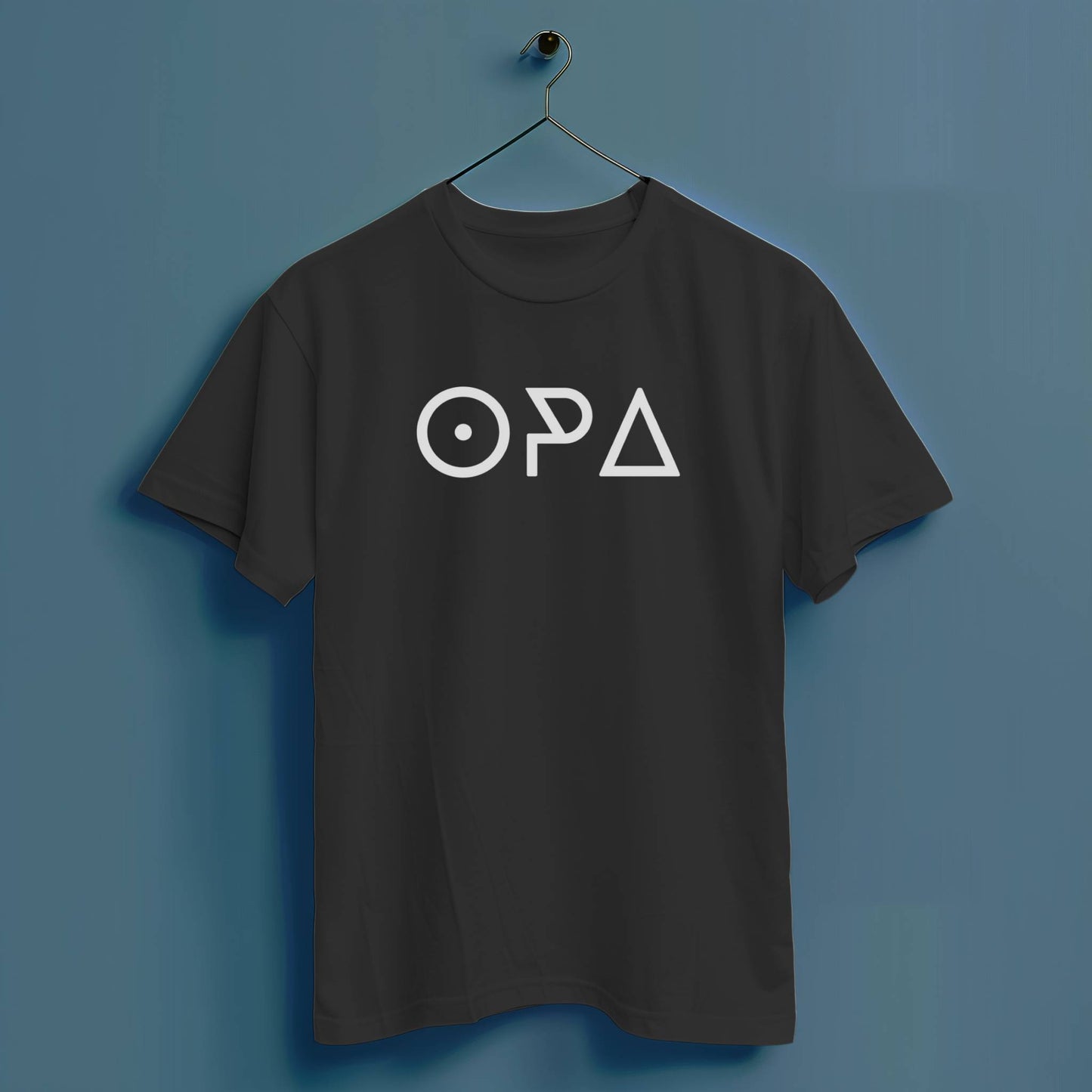 Opa Abstrakt - Hochwertiges T-Shirt 100% Baumwolle