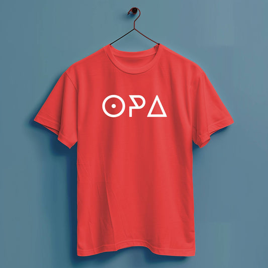 Opa Abstrakt - Hochwertiges T-Shirt 100% Baumwolle