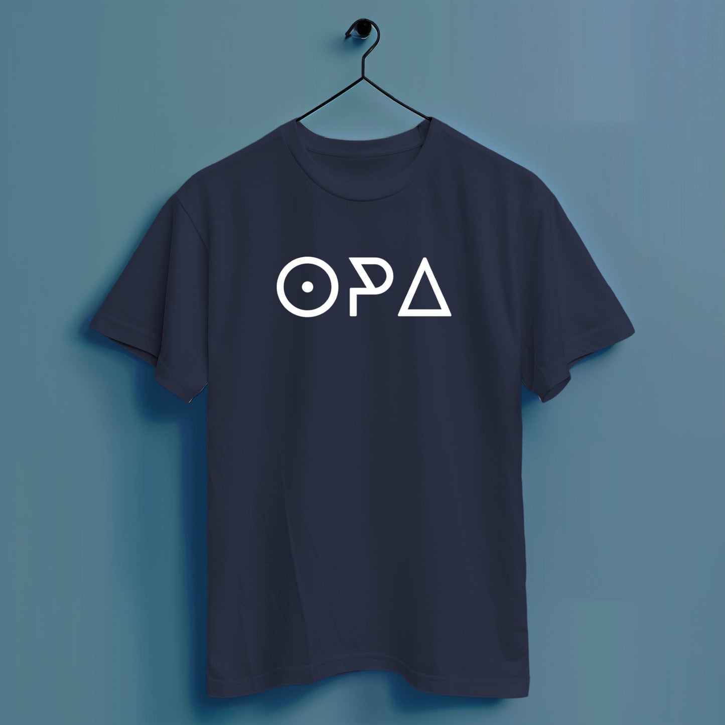 Opa Abstrakt - Hochwertiges T-Shirt 100% Baumwolle
