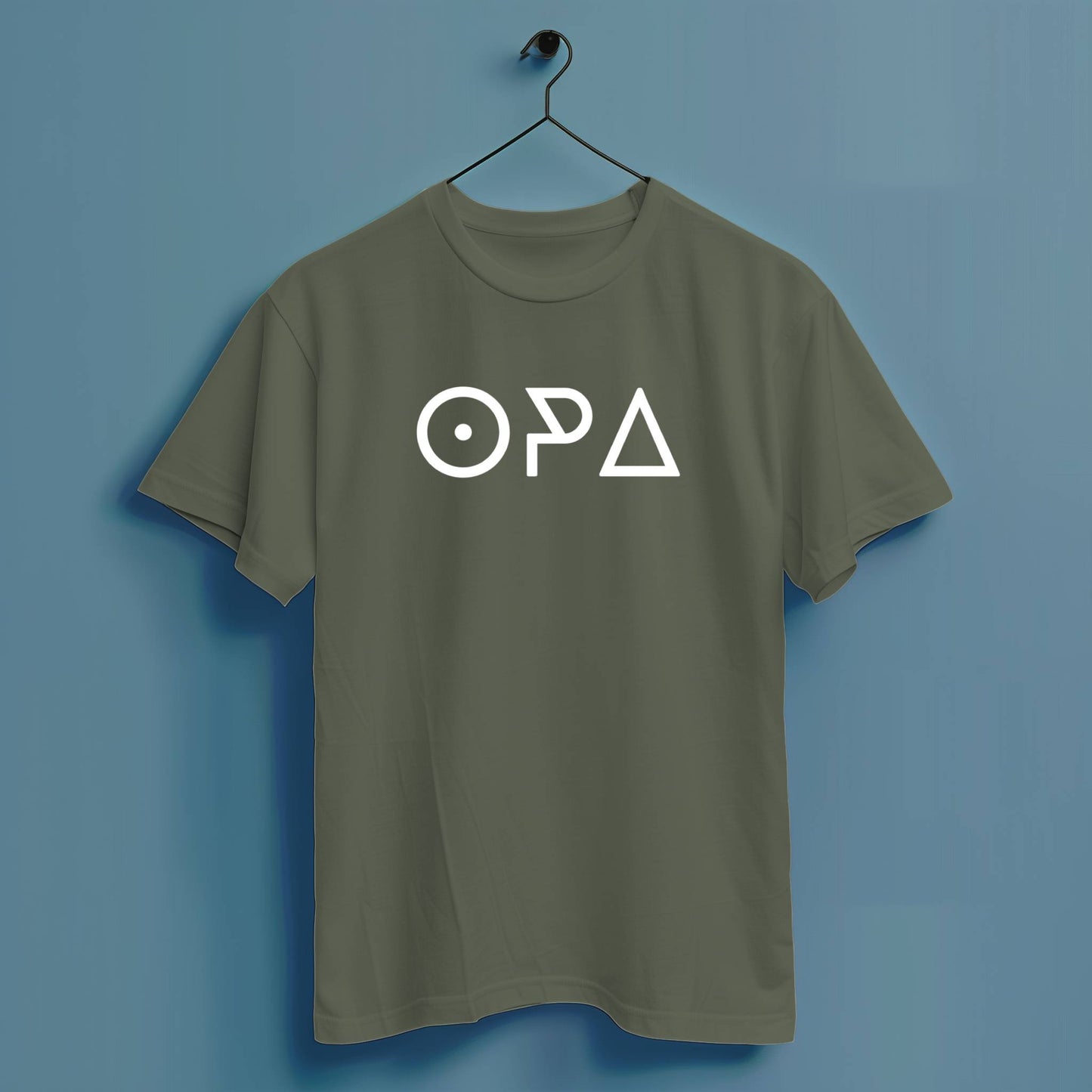 Opa Abstrakt - Hochwertiges T-Shirt 100% Baumwolle
