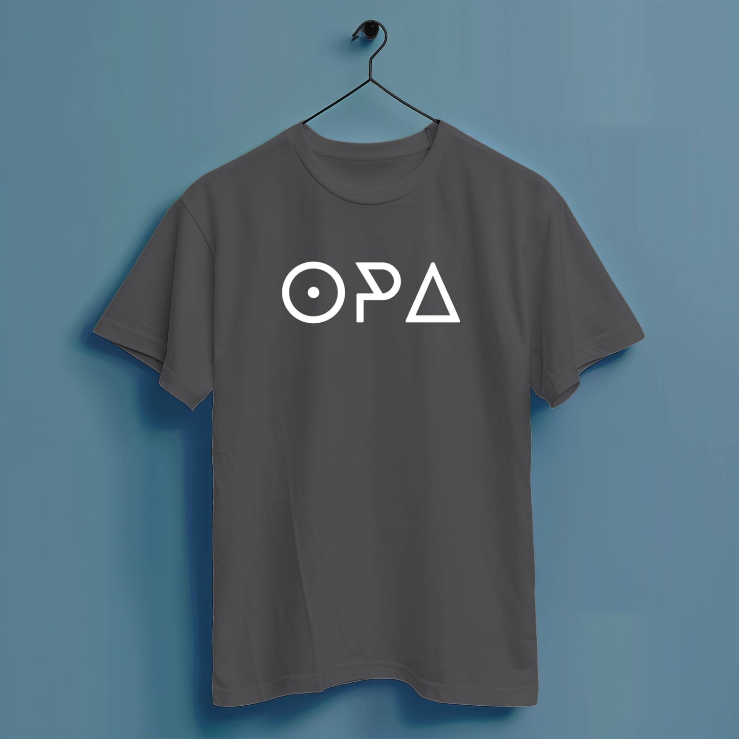 Opa Abstrakt - Hochwertiges T-Shirt 100% Baumwolle