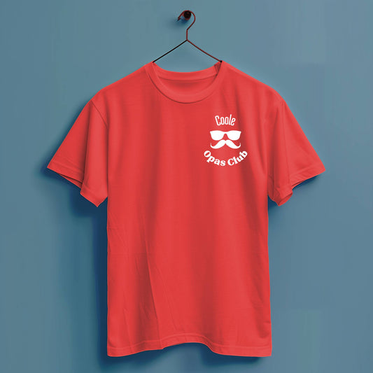 Coole Opas Club - Hochwertiges T-Shirt 100% Baumwolle