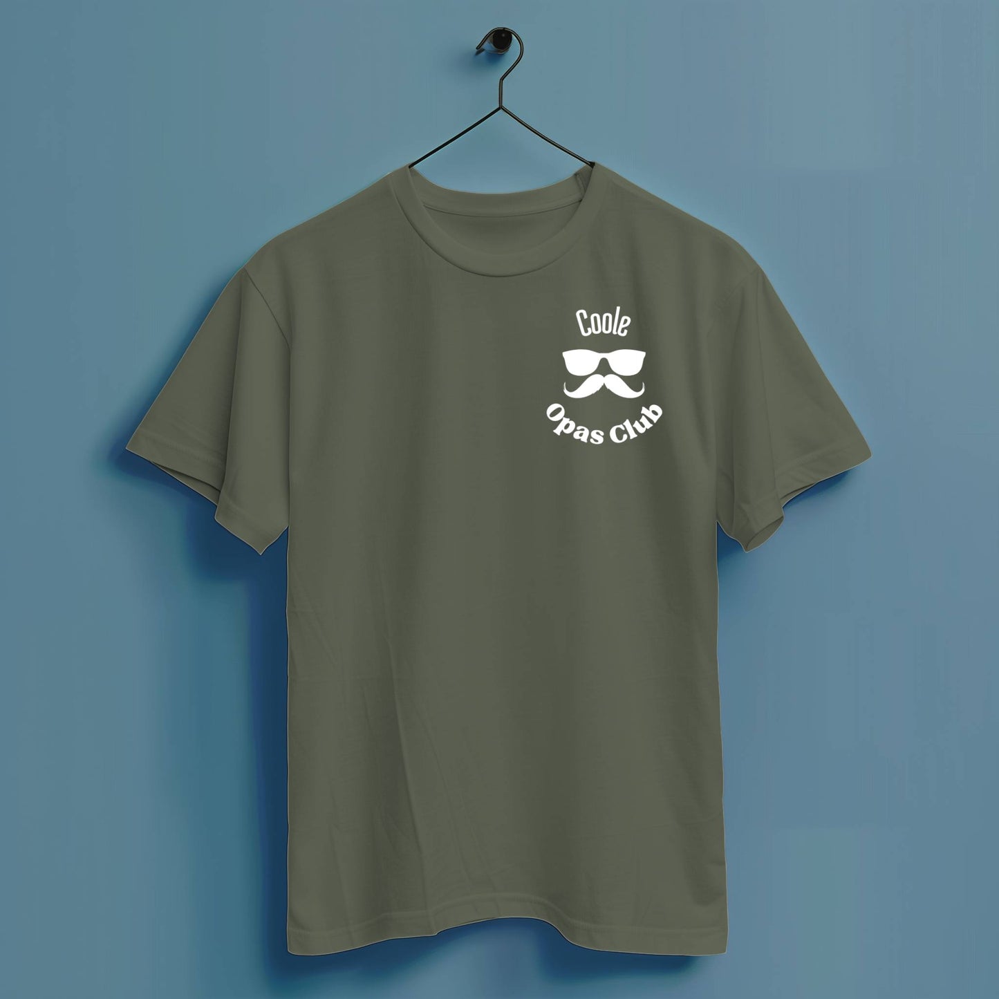 Coole Opas Club - Hochwertiges T-Shirt 100% Baumwolle