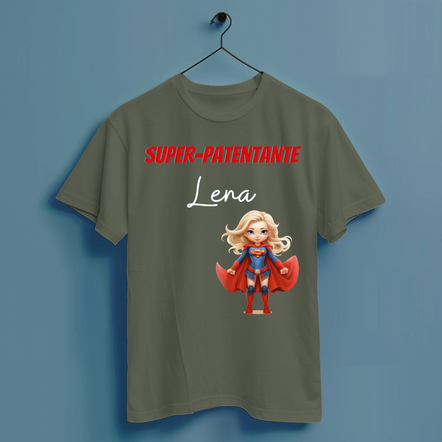 Super-Patentante - Hochwertiges T-Shirt 100% Baumwolle