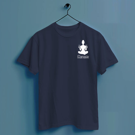 Mamaste Yoga - Hochwertiges T-Shirt 100% Baumwolle