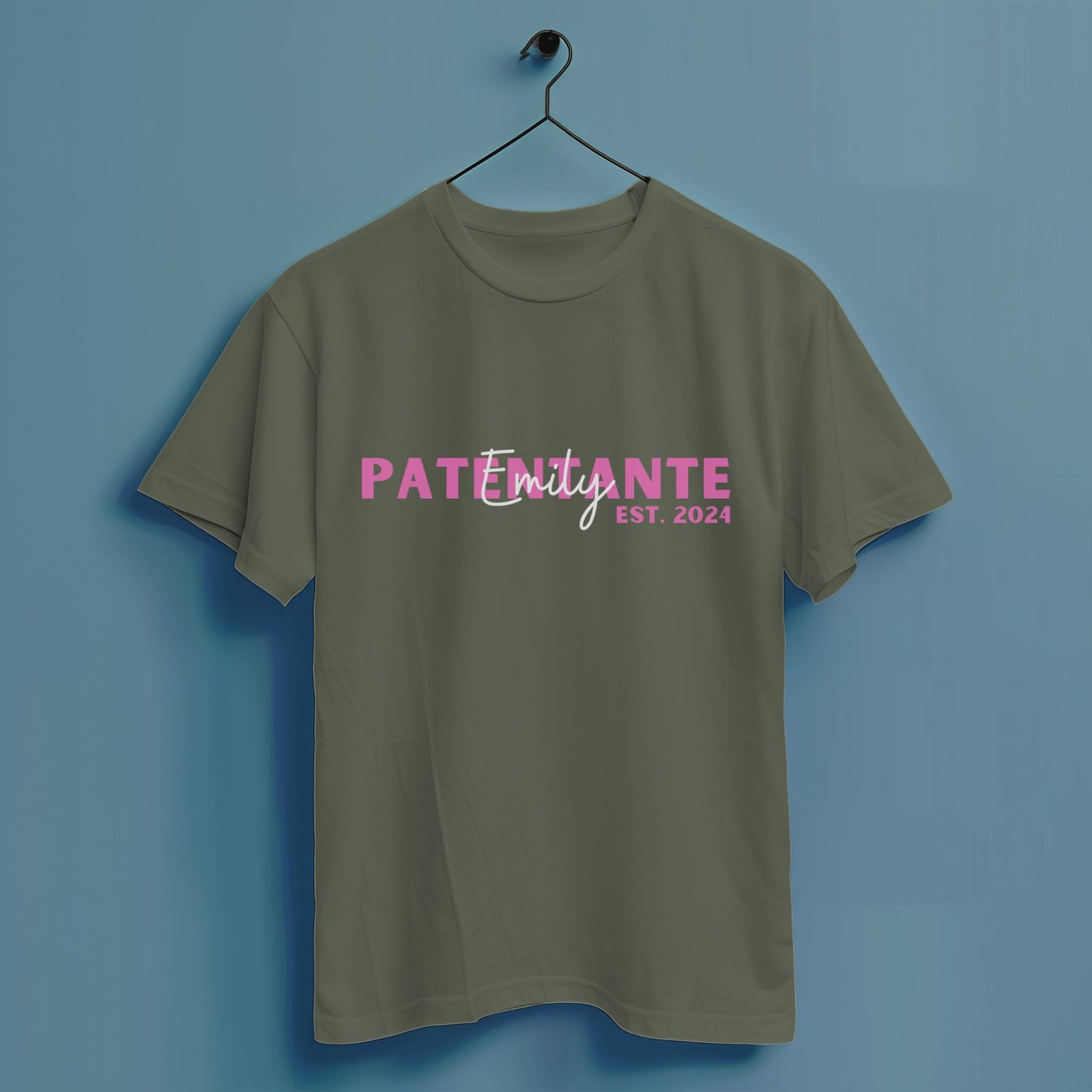 Patentante personalisiert - Hochwertiges T-Shirt 100% Baumwolle