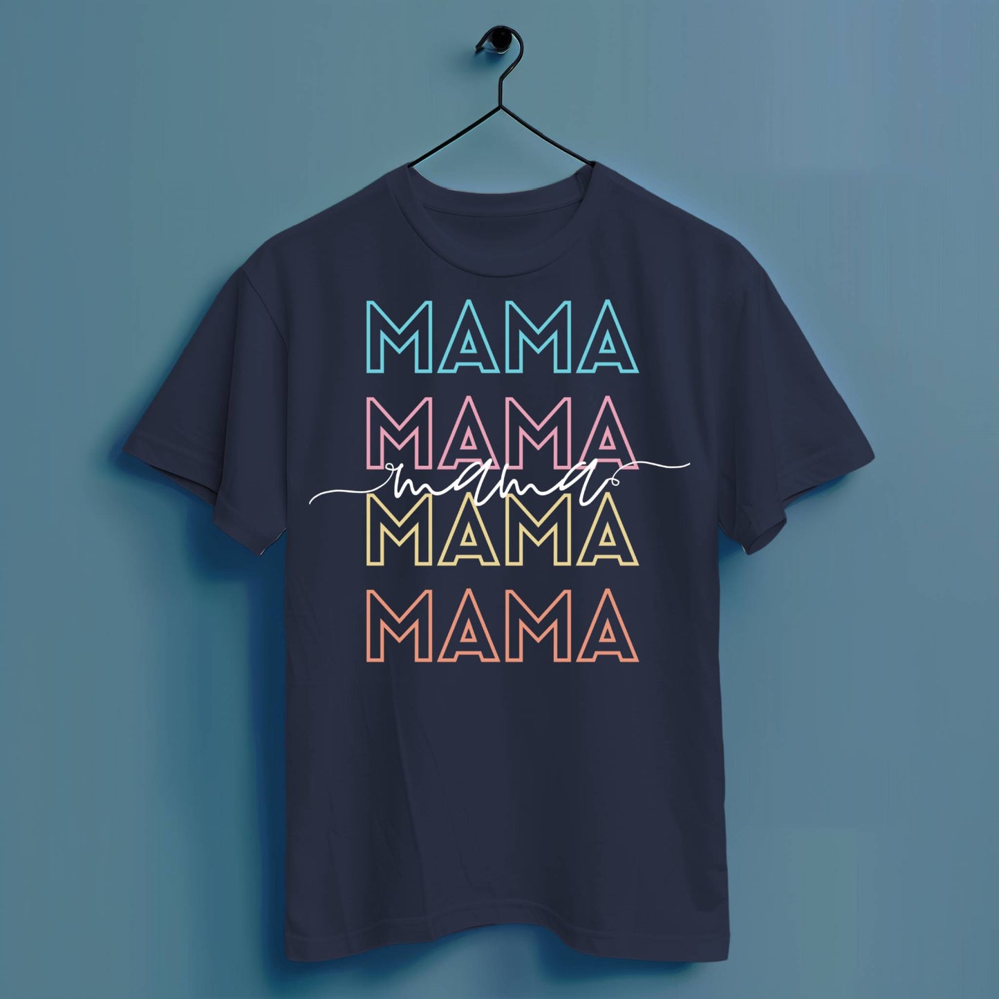 Mama - Hochwertiges T-Shirt 100% Baumwolle