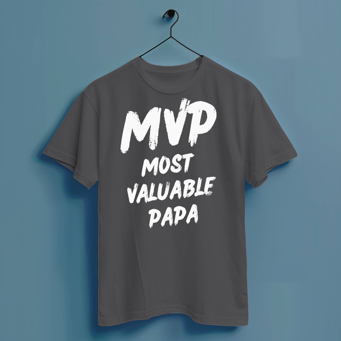 MVP: Most Valuable Papa - Hochwertiges T-Shirt 100% Baumwolle