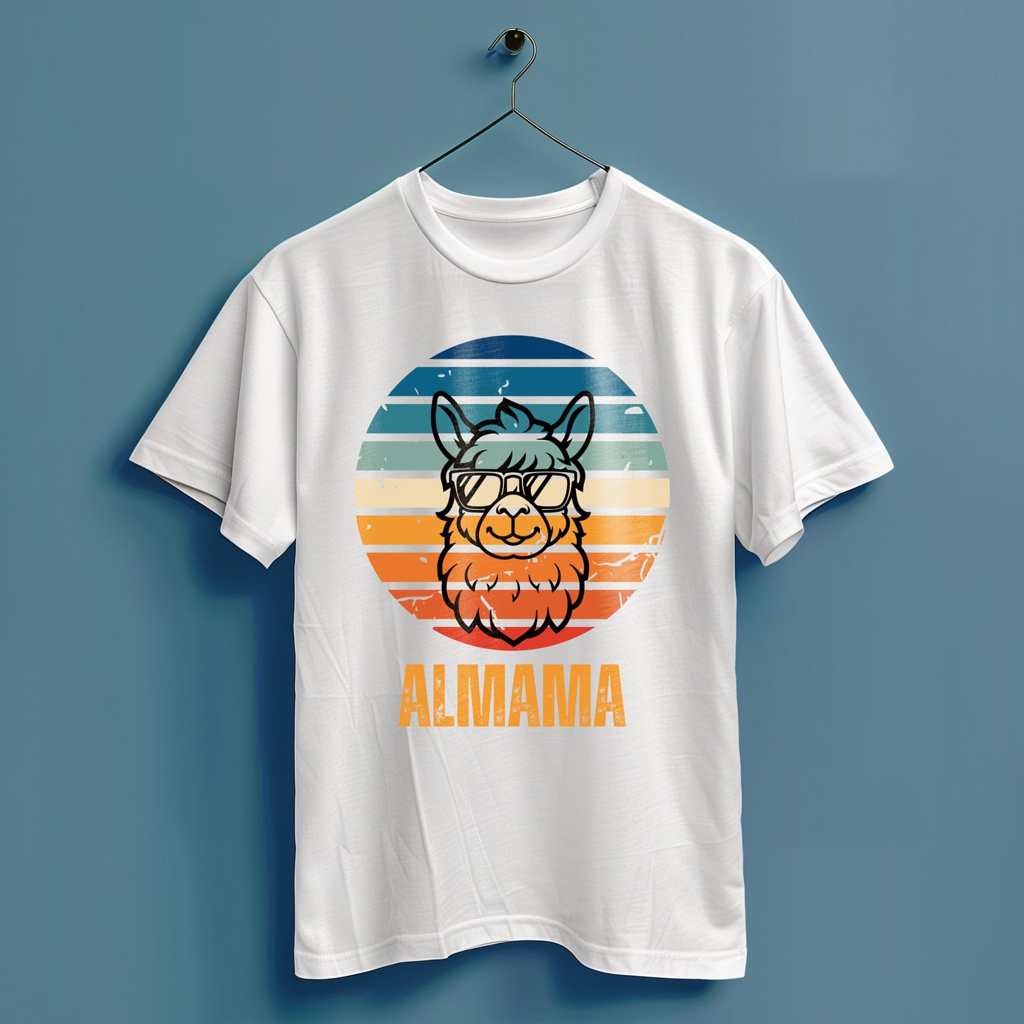 Almama - Hochwertiges T-Shirt 100% Baumwolle