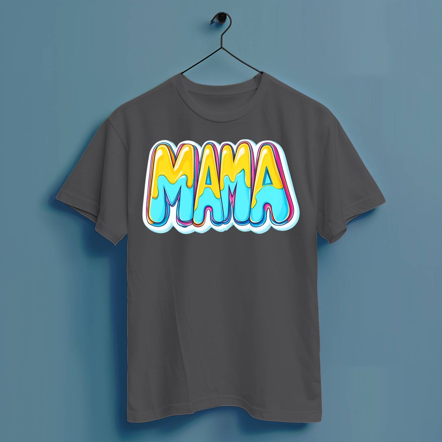 Mama Farbverlauf - Hochwertiges T-Shirt 100% Baumwolle