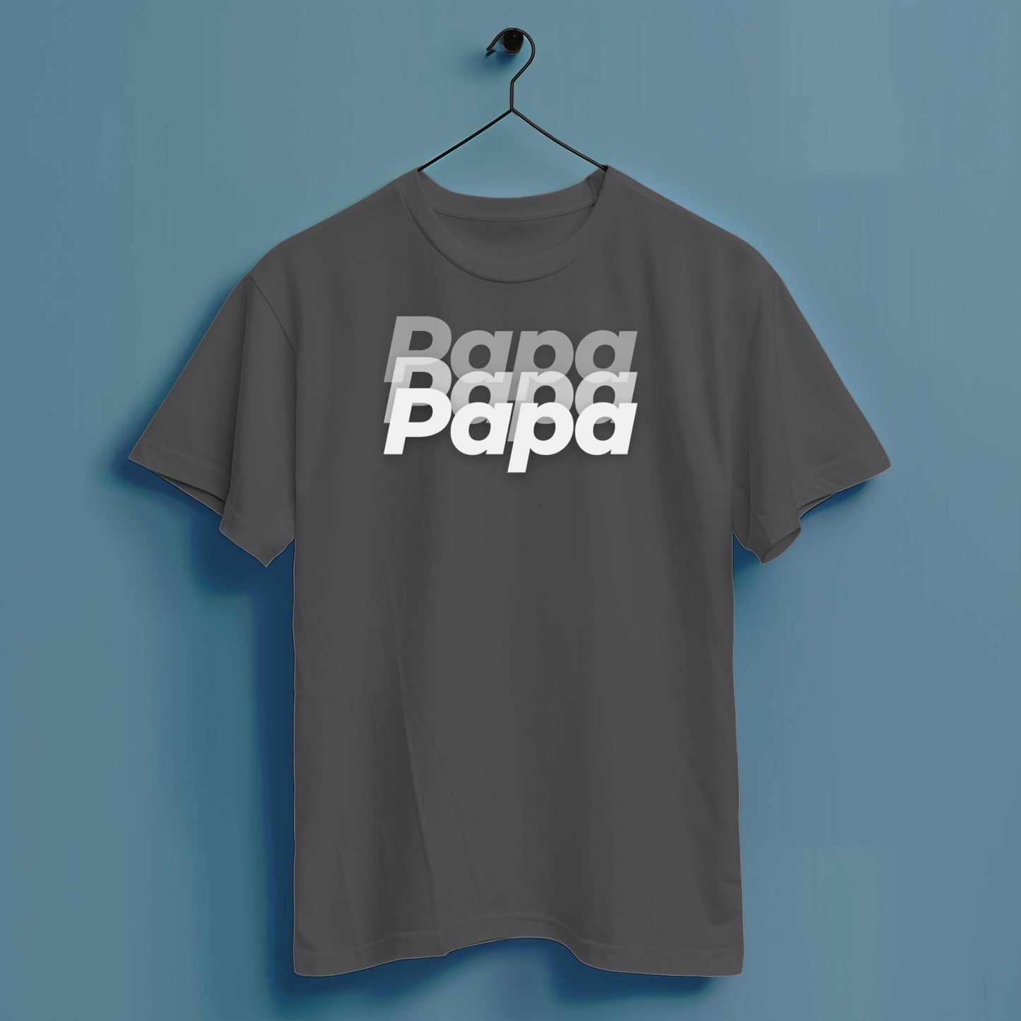 Papa Blurry - Hochwertiges T-Shirt 100% Baumwolle