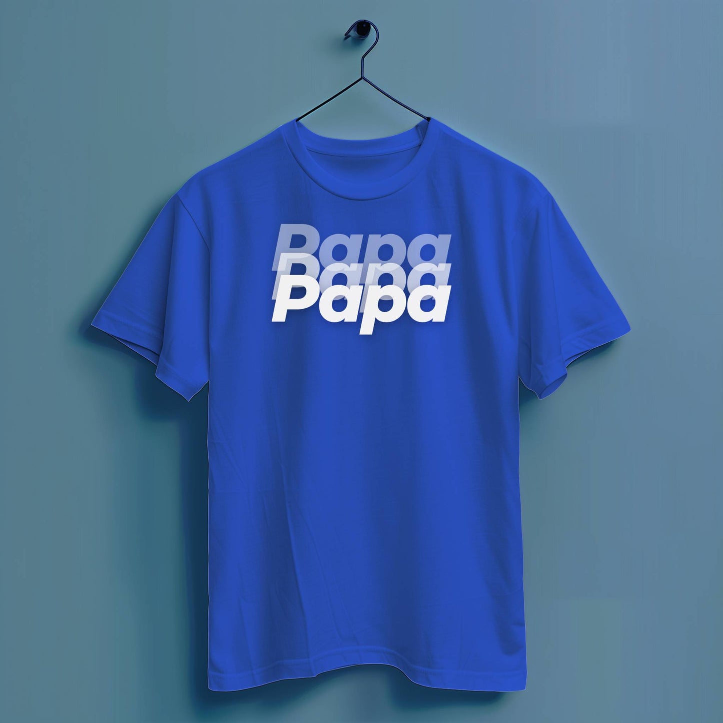 Papa Blurry - Hochwertiges T-Shirt 100% Baumwolle