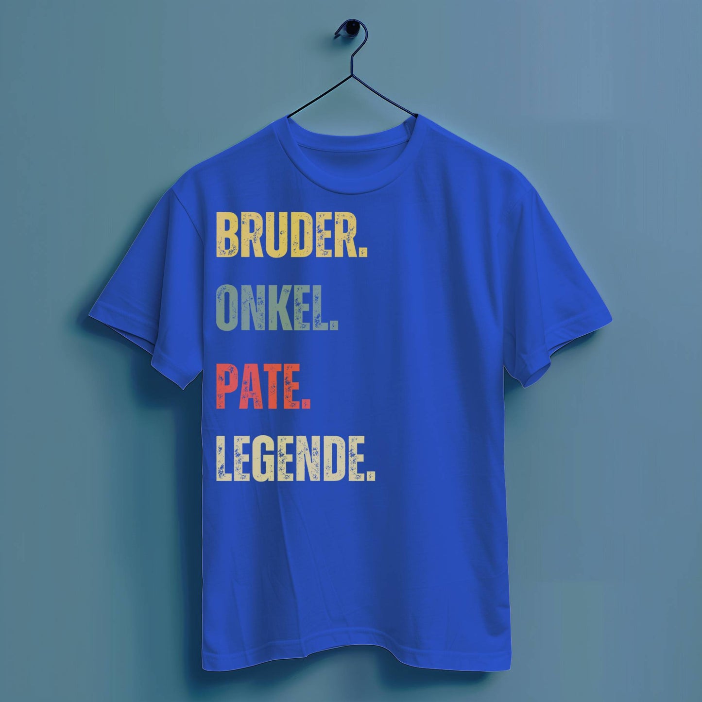 Bruder. Onkel. Pate. Legende. - Hochwertiges T-Shirt 100% Baumwolle