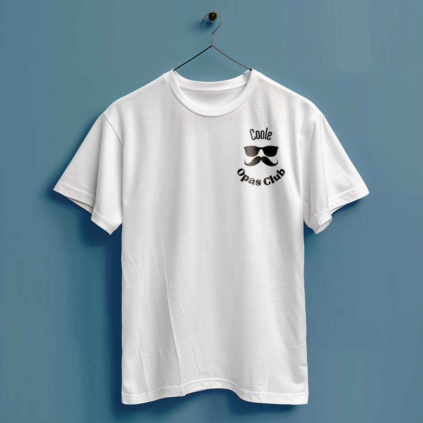 Coole Opas Club - Hochwertiges T-Shirt 100% Baumwolle