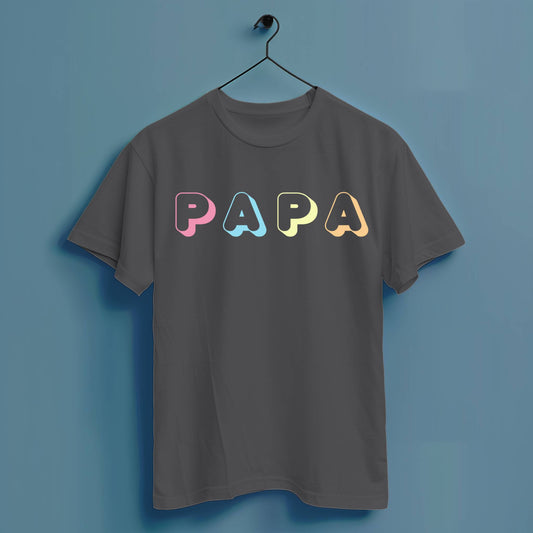 Papa - Hochwertiges T-Shirt 100% Baumwolle