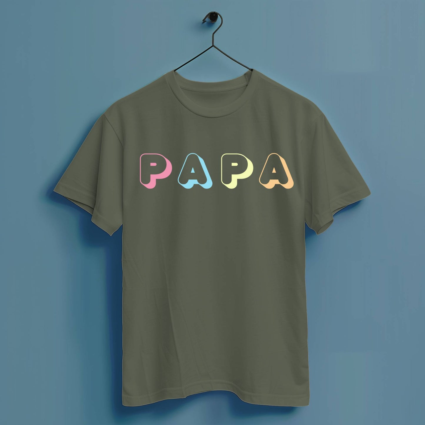 Papa - Hochwertiges T-Shirt 100% Baumwolle