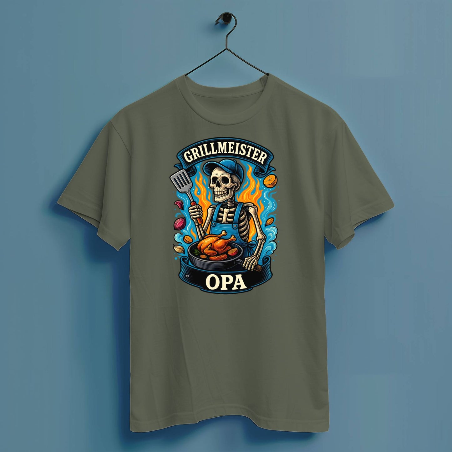 Grillmeister Opa - Hochwertiges T-Shirt