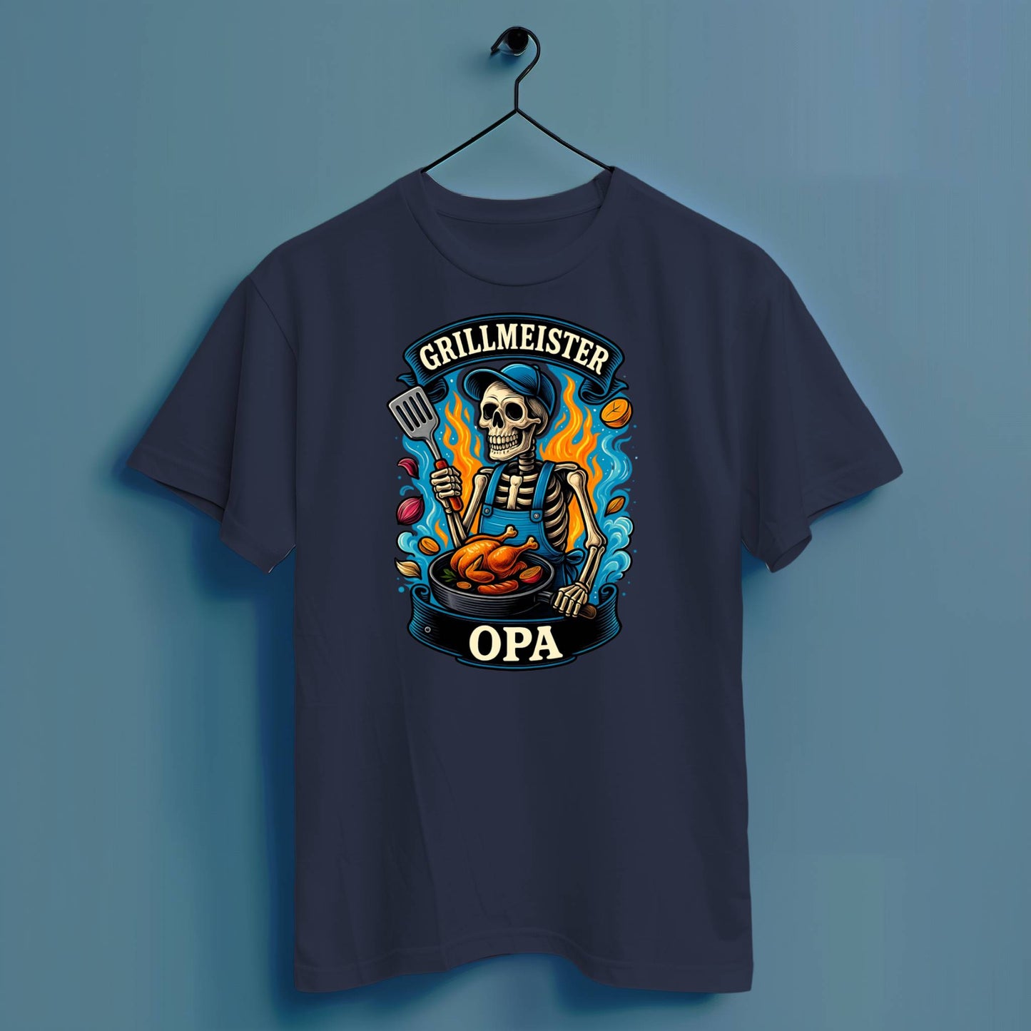 Grillmeister Opa - Hochwertiges T-Shirt