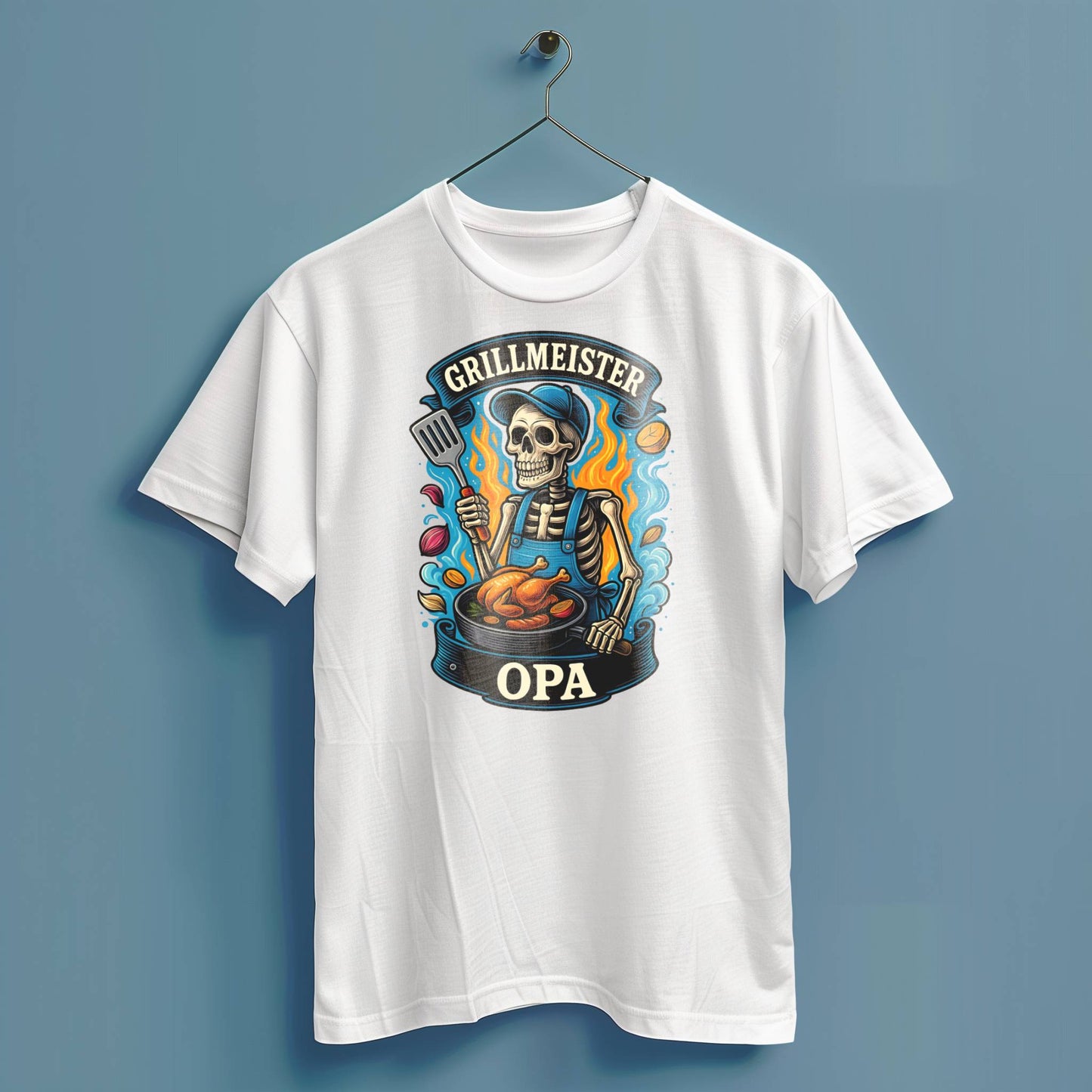 Grillmeister Opa - Hochwertiges T-Shirt
