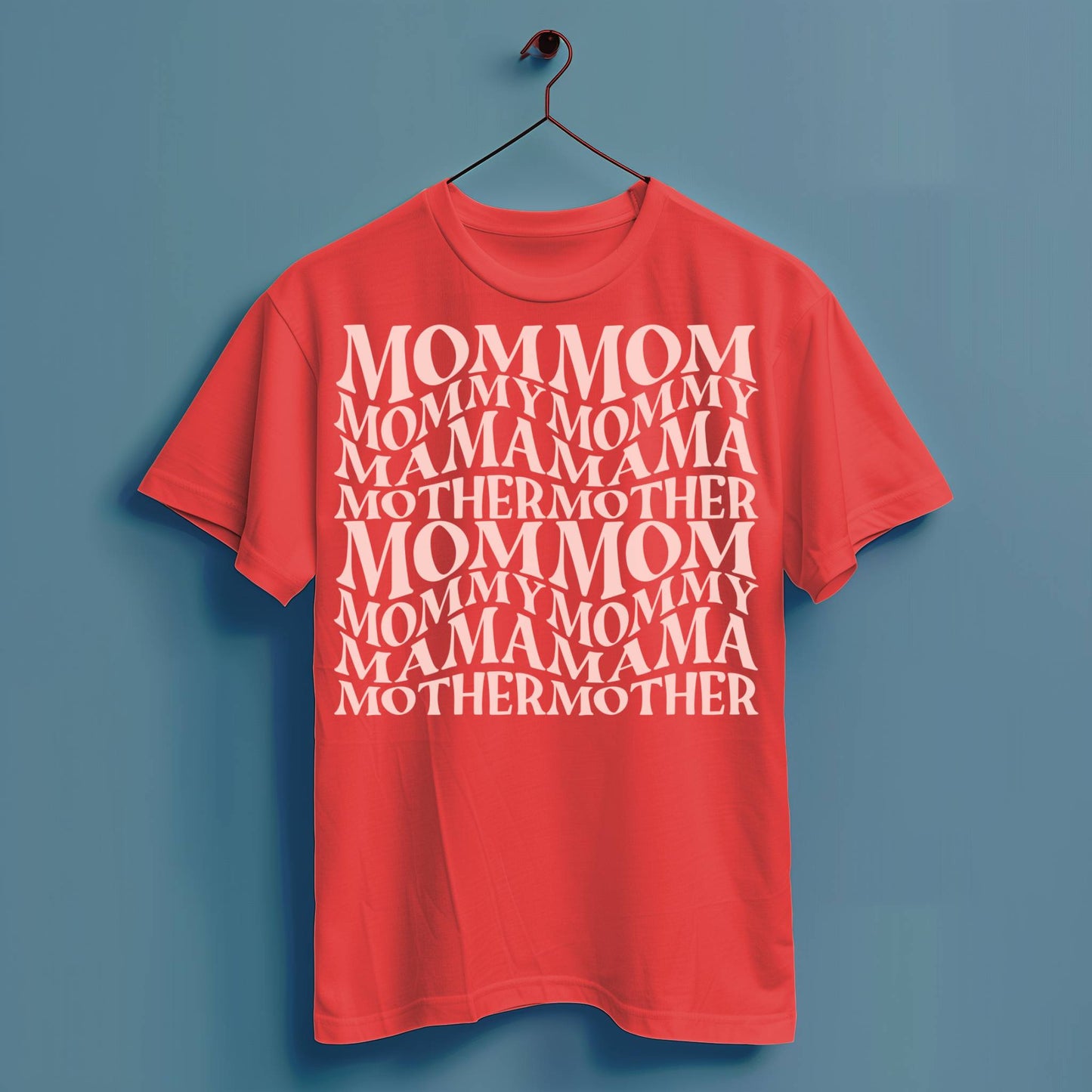 Mom - Hochwertiges T-Shirt 100% Baumwolle