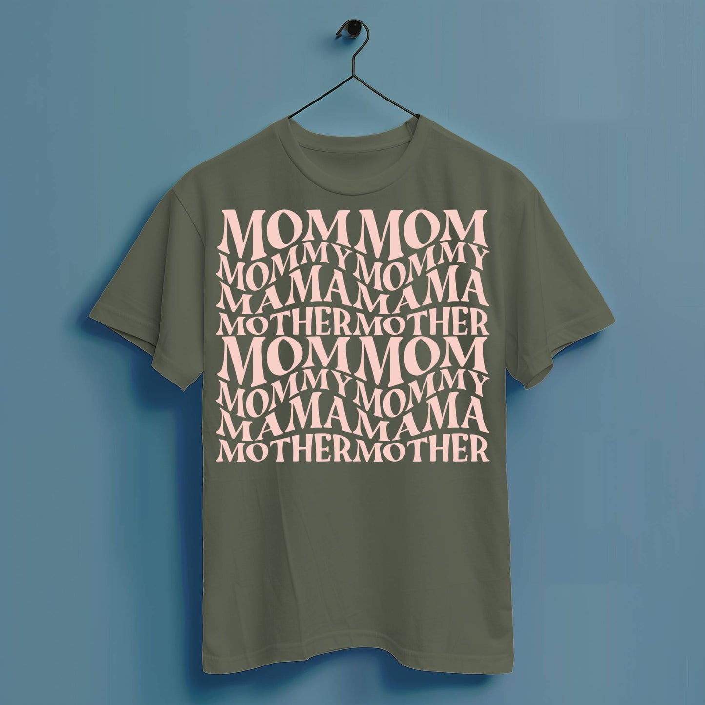 Mom - Hochwertiges T-Shirt 100% Baumwolle