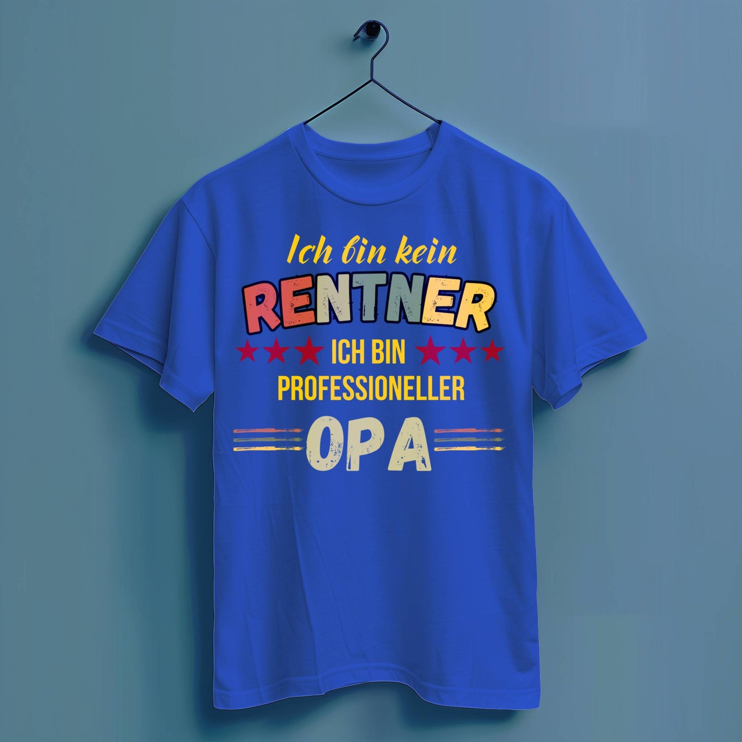 Kein Rentner, Profi Opa! - Hochwertiges T-Shirt