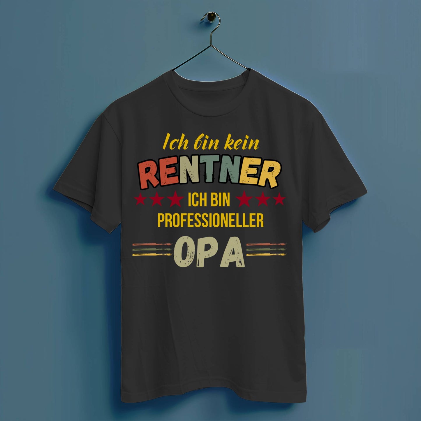 Kein Rentner, Profi Opa! - Hochwertiges T-Shirt