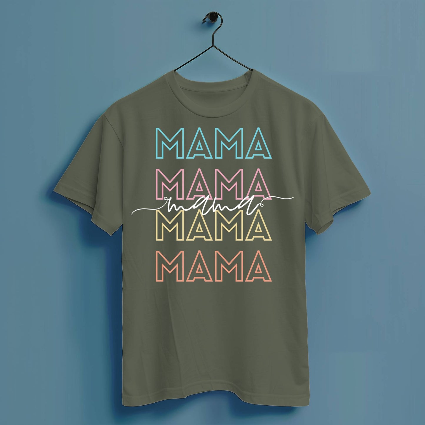 Mama - Hochwertiges T-Shirt 100% Baumwolle