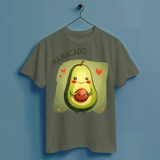 Mamacado - Hochwertiges T-Shirt 100% Baumwolle