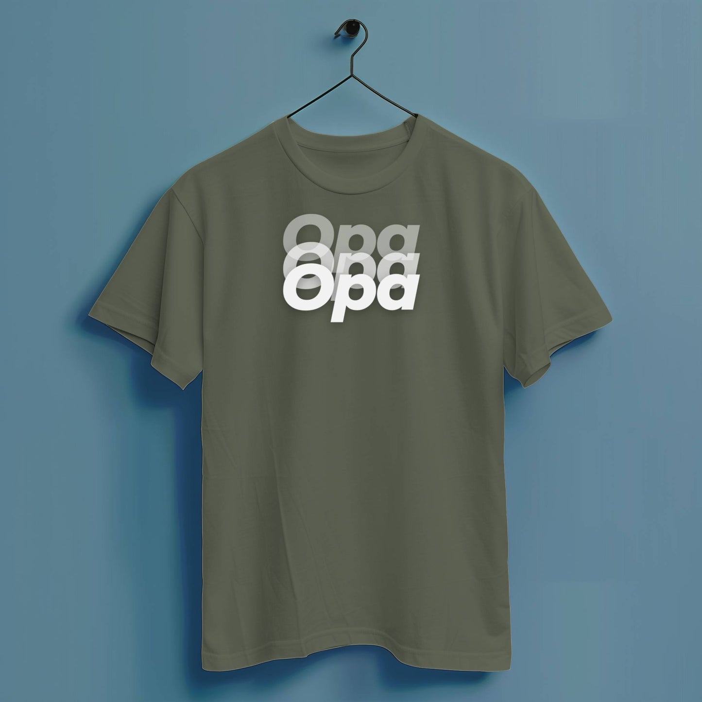 Opa Blurry - Hochwertiges T-Shirt 100% Baumwolle
