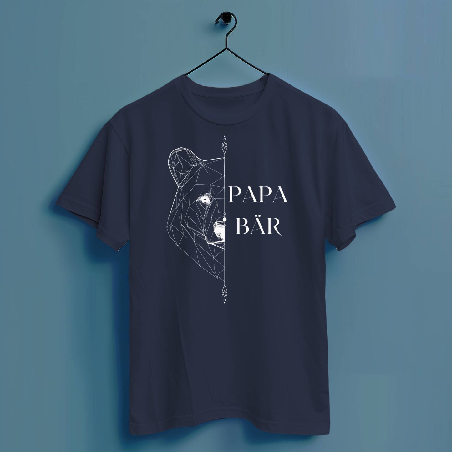 Papa BĂ€r - Hochwertiges T-Shirt 100% Baumwolle