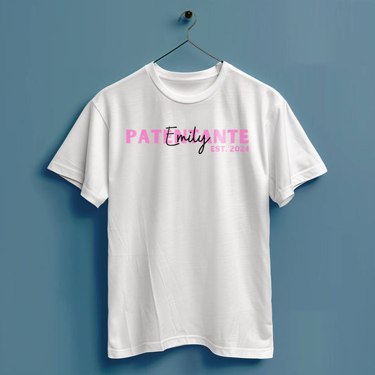 Patentante personalisiert - Hochwertiges T-Shirt 100% Baumwolle