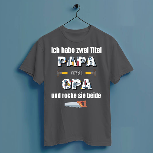 Zwei Titel: Papa und Opa - Werkzeug