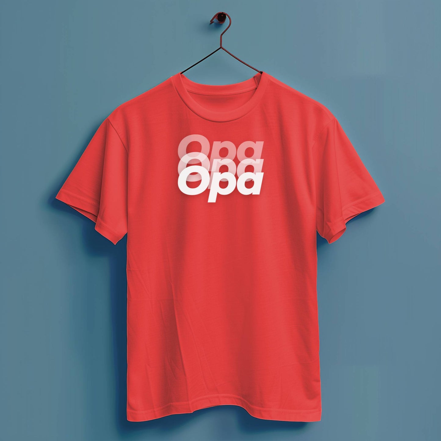 Opa Blurry - Hochwertiges T-Shirt 100% Baumwolle