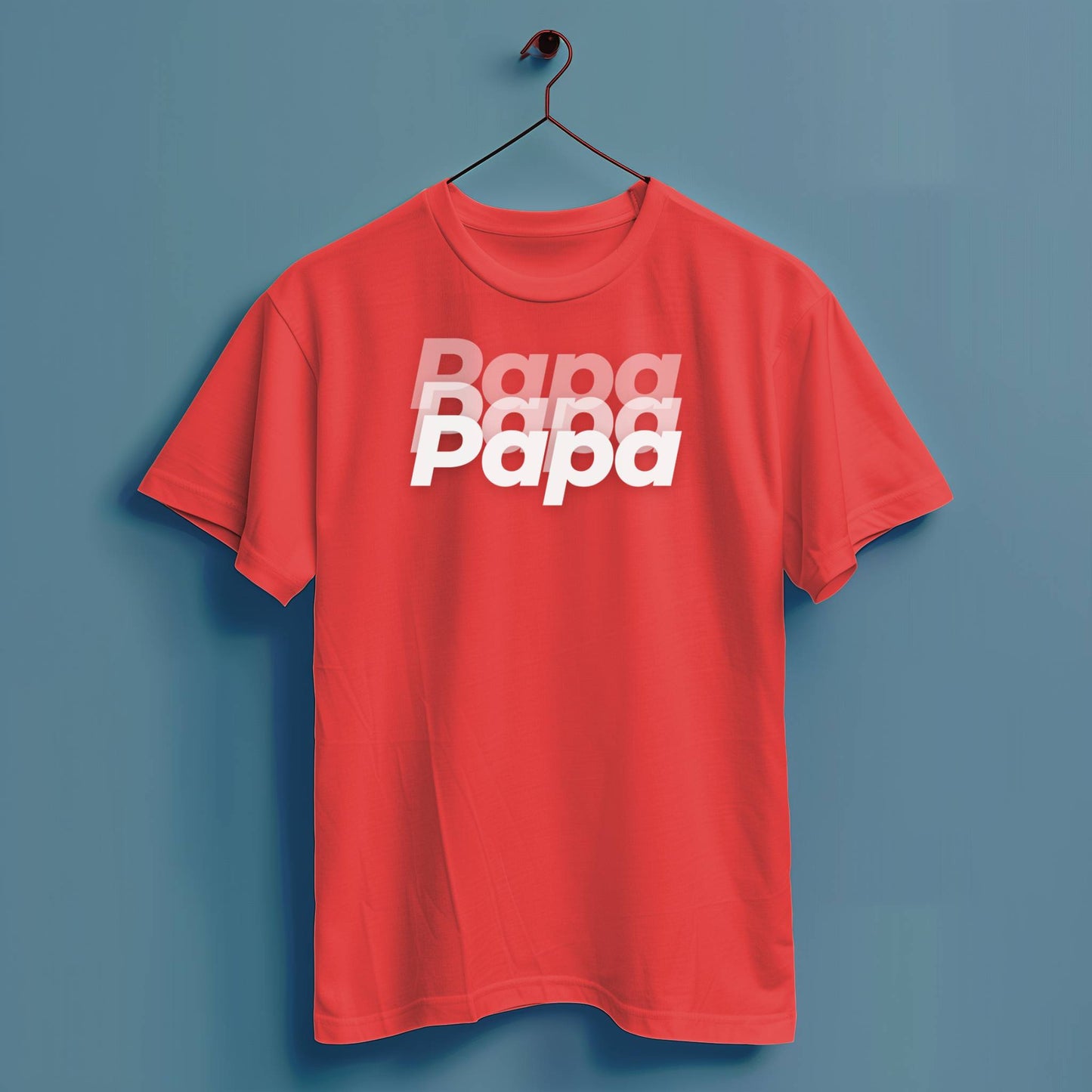 Papa Blurry - Hochwertiges T-Shirt 100% Baumwolle