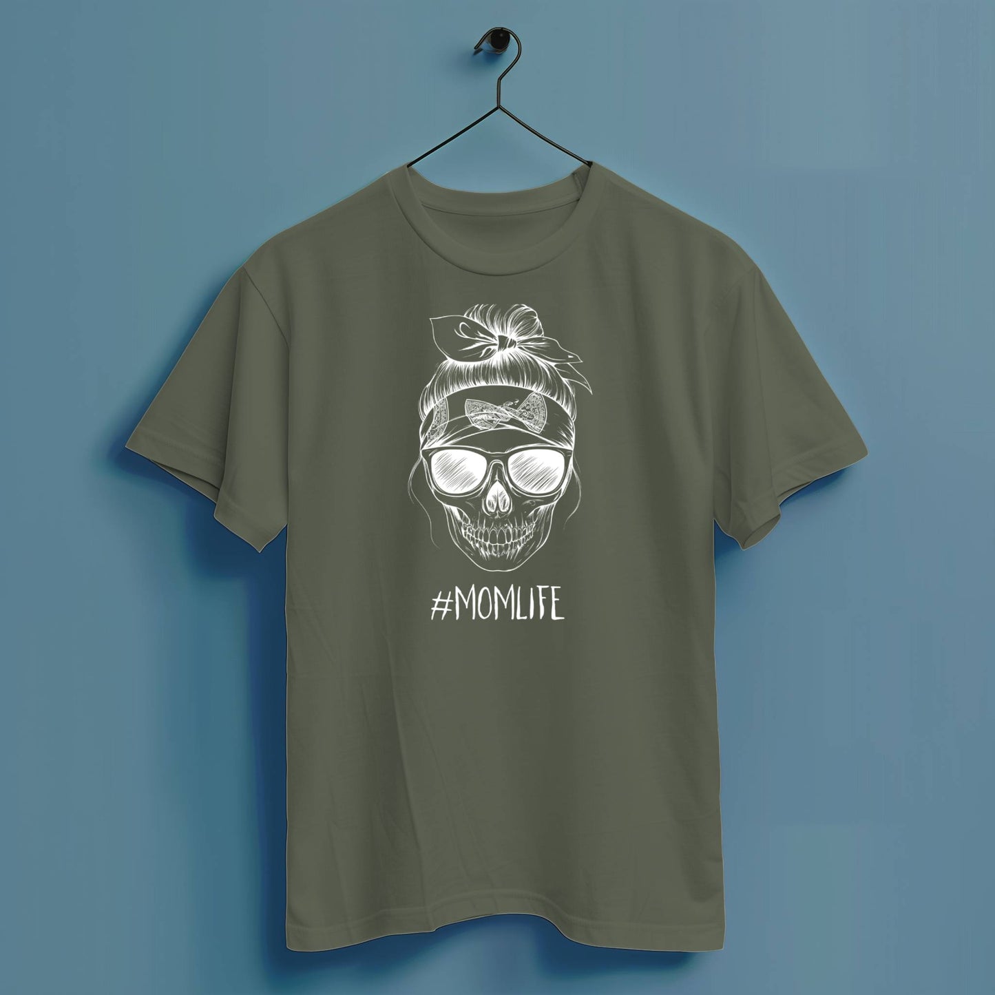 #MOMLIFE - Hochwertiges T-Shirt 100% Baumwolle