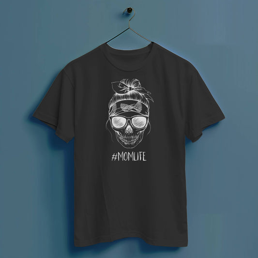 #MOMLIFE - Hochwertiges T-Shirt 100% Baumwolle