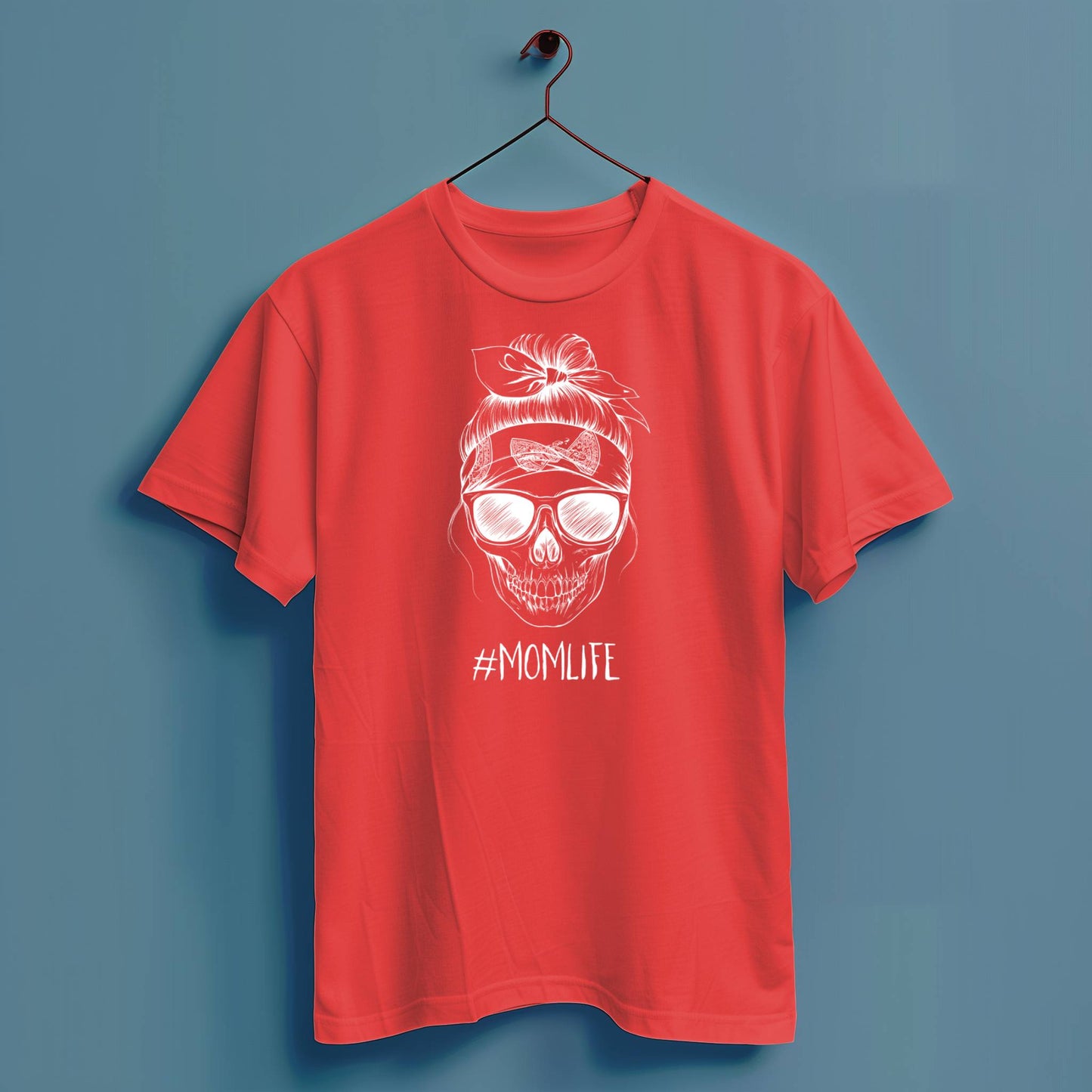 #MOMLIFE - Hochwertiges T-Shirt 100% Baumwolle