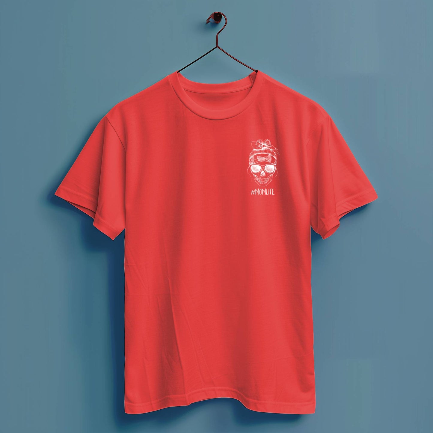 #Momlife - Hochwertiges T-Shirt 100% Baumwolle