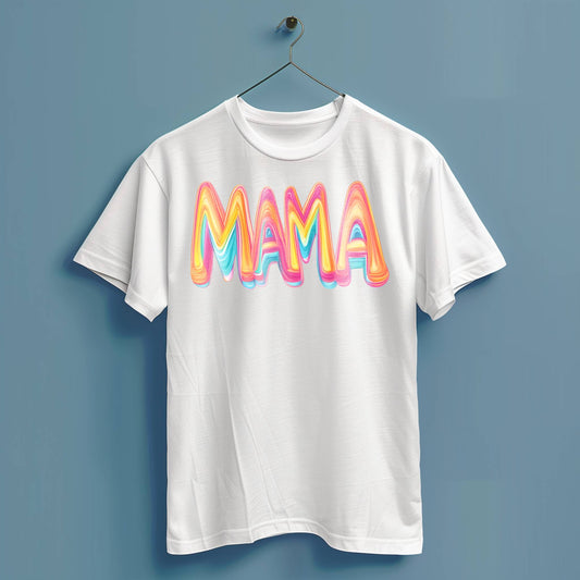 Mama - Hochwertiges T-Shirt 100% Baumwolle
