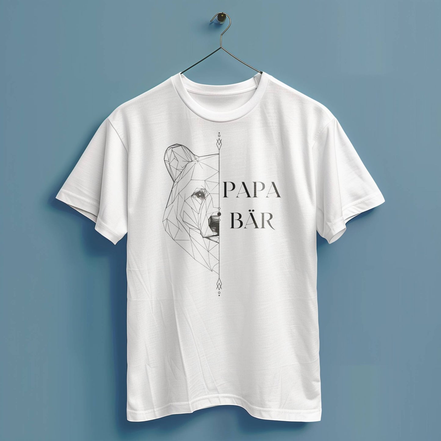 Papa BĂ€r - Hochwertiges T-Shirt 100% Baumwolle