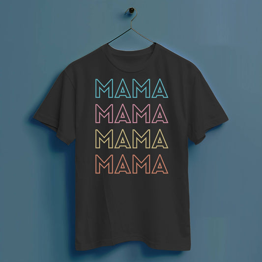 Mama - Hochwertiges T-Shirt 100% Baumwolle