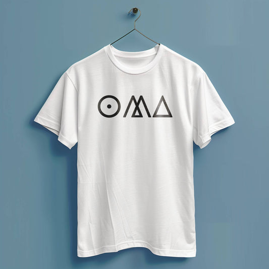 Oma Abstrakt - Hochwertiges T-Shirt 100% Baumwolle