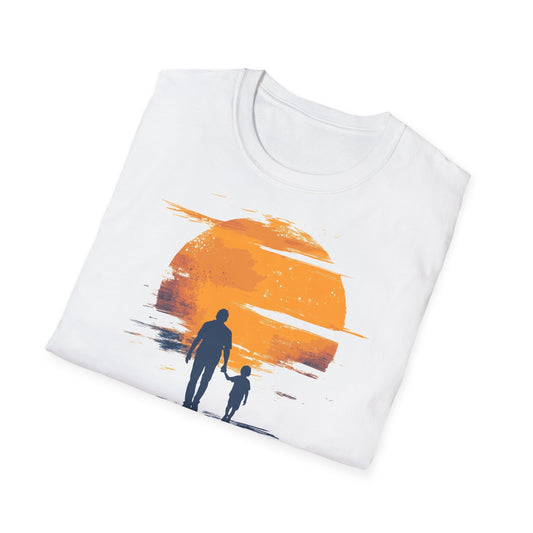 Papa, mein Held - Hochwertiges T-Shirt 100% Baumwolle